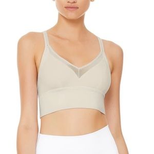 Alo Sneak Long Bra - Bone // NEW